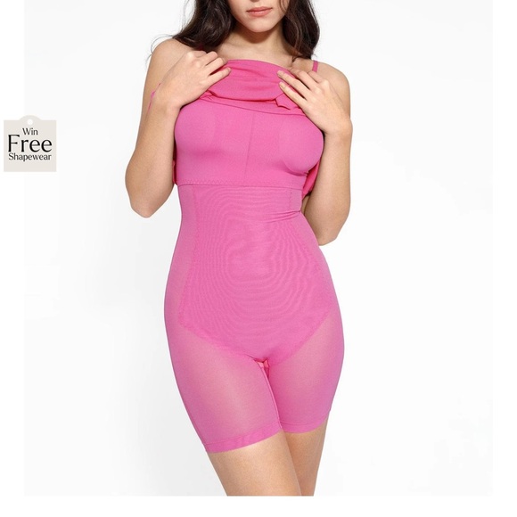 Popilush Spaghetti Strap Shapewear Dress - Picture 2 of 3